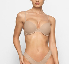 NWT Skims Fits Everybody Push Up Demi Bra Br-uwr-2295 Clay 44D