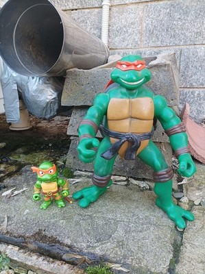 Michelangelo Giant 33 cm - Playmates 2002 - Teenage Mutant Ninja Turtles TMNT