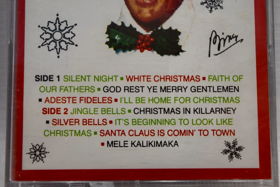 6 Christmas Holiday Cassette Tapes Dean Martin, Frank Sinatra, and Crosby-New - Image 4 of 4