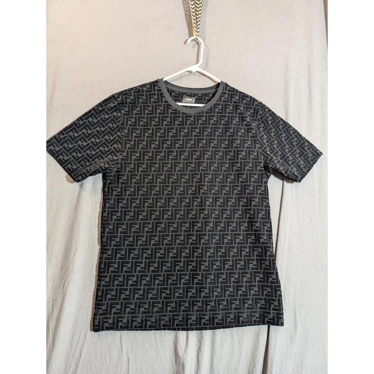Fendi Geometric Regular Size T-Shirts for Men for sale | eBay