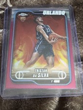 2024-25 Topps Chrome - Tristan da Silva #124 Pink Refractor (RC)