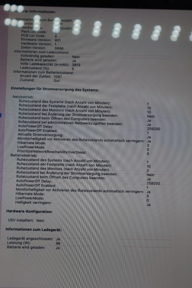 MacBook Pro 13Zoll 2016 A1706 I5-2.9|8Gb | 256 SSD| Gebraucht LCD-Flackert #1011 - Bild 4 von 4