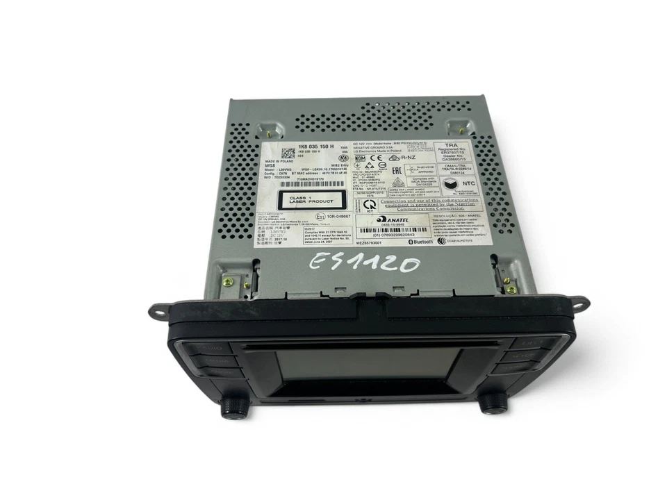 VW PASSAT CC 357 Musik-Player mit GPS 1K8035150H 29437339 - Bild 2 von 4