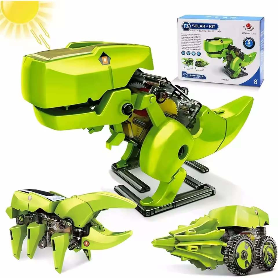 3in1 Solar Roboter Lernspielzeug Baukasten für Kinder ab 8 Jahren