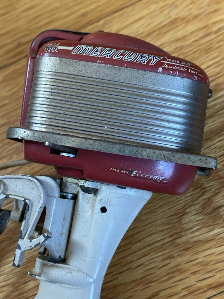 Mercury Fueraborda Barco de Juguete Motor Juguete De Colección Raro K&O Foto 2 de 4