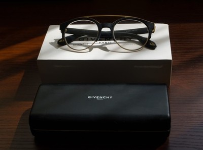 GIVENCHY GV 0020 VEX 145 Brillengestell - Schwarz & Gold - mit Etui & Box