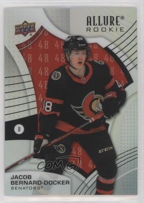 2021 Upper Deck Allure Rookies Number 78/199 Jacob Bernard-Docker Rookie RC 1t49