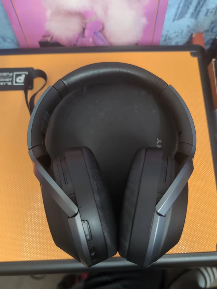 Sony 1000XM2 Auriculares Inalámbricos con Cancelación de Ruido Negros Con Estuche - Probados  Foto 3 de 4