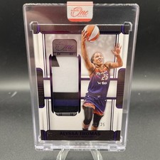 2025 Panini One and One WNBA Memorabilia Alyssa Thomas Purple /25 #MB-AT