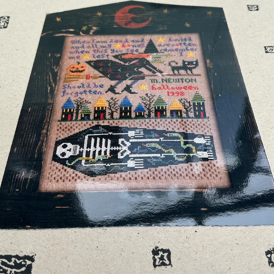 Birds of a Feather REMEMBER ME ON HALLOWEEN Counted Cross Stitch Pattern HOL802 - Image 2 of 4