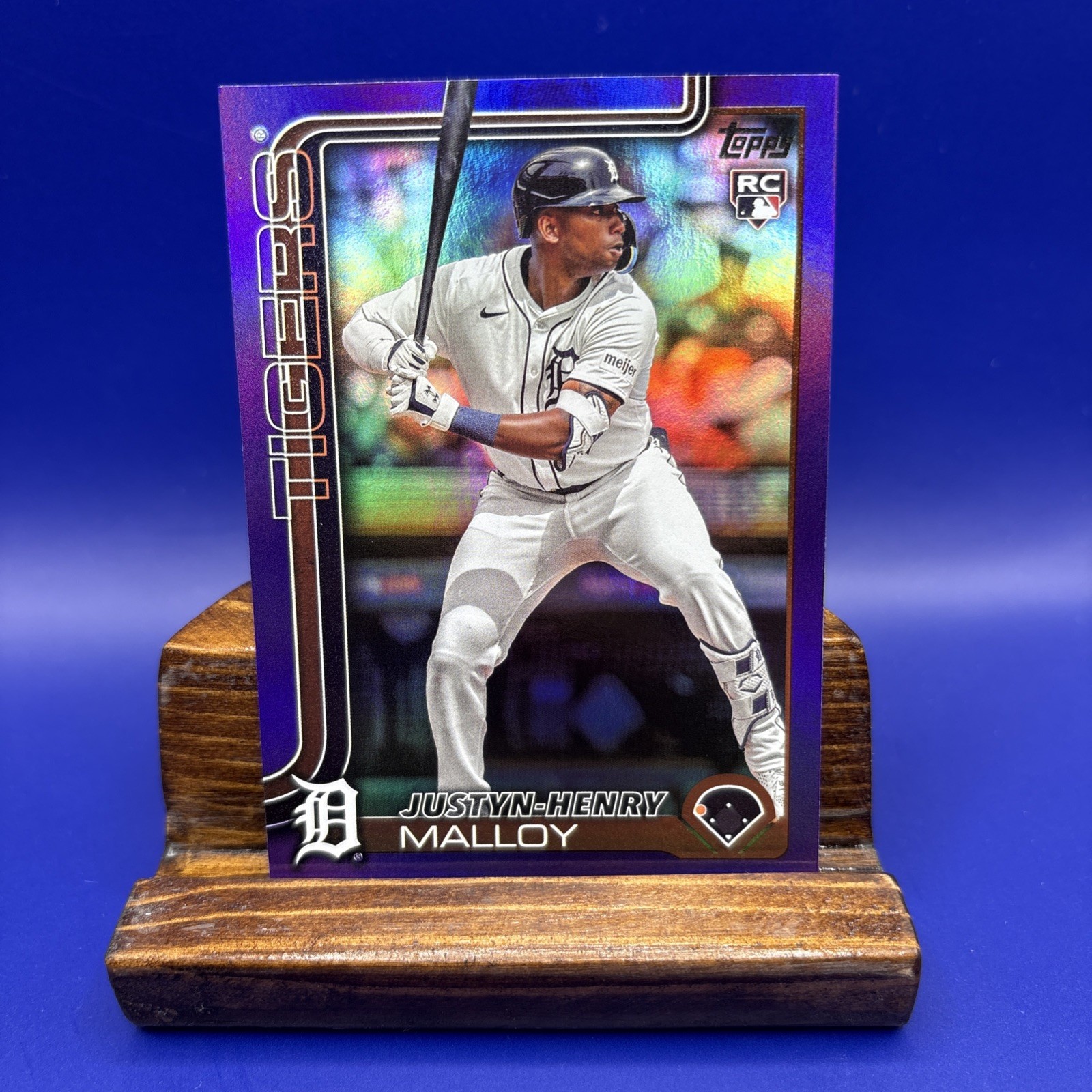 Justyn-Henry Malloy 2025 Topps Purple Rainbow Foil #269 #209/250