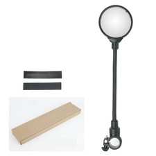 Reflector Rearview Mirror for acrylic Adjustable Aluminum Biking Convex Mirror