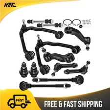 Front Upper Control Arm Sway Bar Tie Rod End For GMC Sierra Chevy Silverado 1500