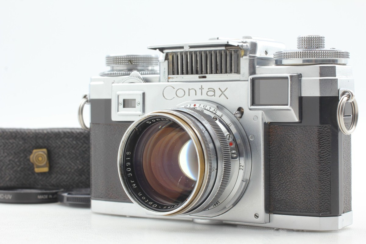 ▷ [ Near MINT ] Zeiss Ikon Contax IIIa Film Camera Sonnar 50mm F1