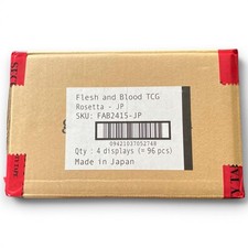 Flesh and Blood TCG Rosetta Japanese Booster Box / 1 Case (4 Boxes)