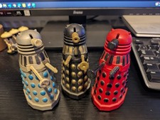 Dapol Dr Who Dalek Toys x3