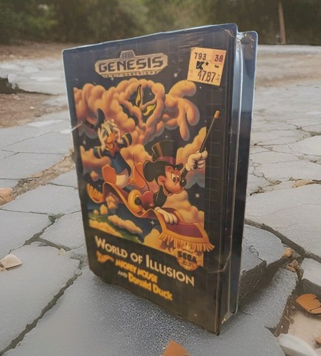 FACTORY SEALED World of Illusion Starring Mickey Mouse Donald Duck Sega Genesis - Picture 2 of 4