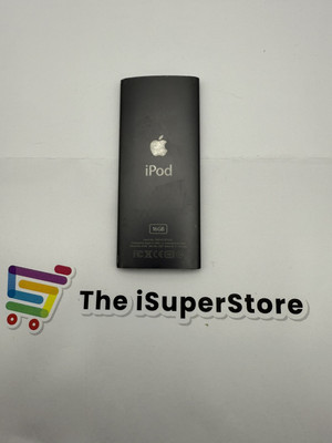 Apple iPod nano 4th Generan Black 8GB Mint Condition 1 Year CPS