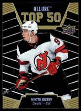 2019-20 Upper Deck Allure Top 50 Nikita Gusev New Jersey Devils #T50-20