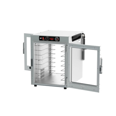 Metro HBCW8-ACPC-C T 8 Pan Countertop Pass-Thru Insulated Heated Holding Cabinet