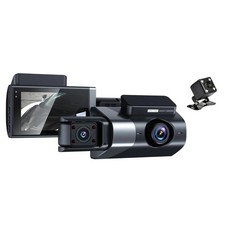 Docooler Dash Cam con Tripla Telecamera 1080p HD Dvr per Auto Telecamera - Miniatura 1