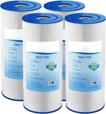 #ad #ad 4 x 60 Sq.Ft Pool Filter for CCP240 C 7469 PCC60 FC 1975 14.1quot;x7quot; Trilobal $100.99