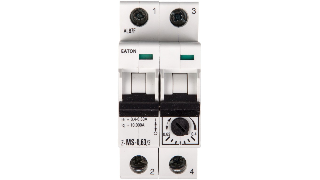 Motor Switch 2P 0.18kW 0.4-0.63A Z-MS-0.63/2 248392