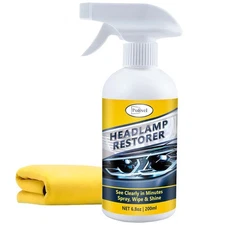 Headlight Restorer Instant Oxidation, Yellowing & Cloudy Removal Car... 