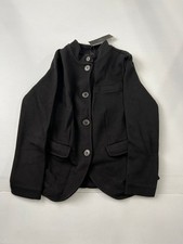 BANANA REPUBLIC Knit Pique Blazer Women's Size 2XSP Black 885486