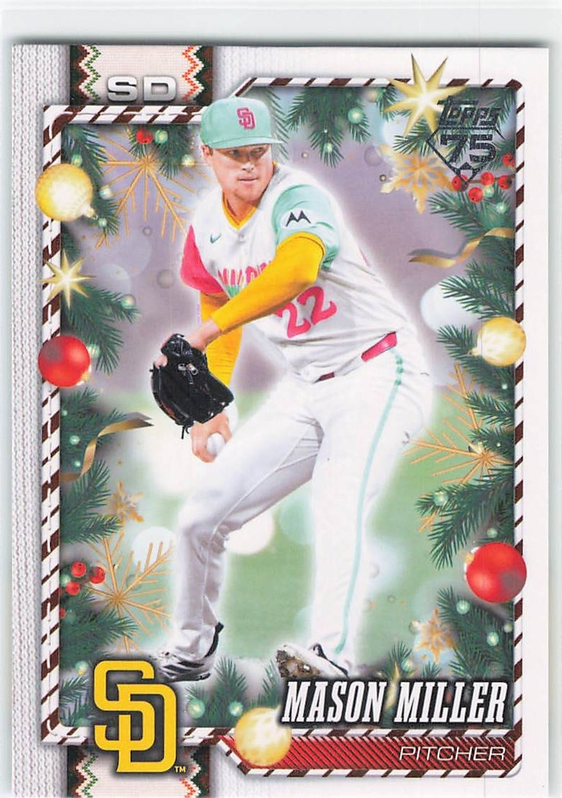 2026 Topps Holiday Base Cards - 1-200 - You choose!  2 CARD MINIMUM!