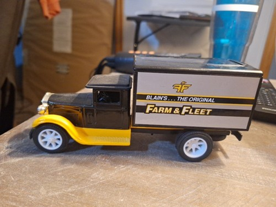 #ad Freight Truck Bank Blains Farm amp; Fleet. Die Cast. Scale Model $12.99