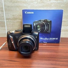 Canon PowerShot SX130 IS Digital Camera Black Ready to Use Excellent