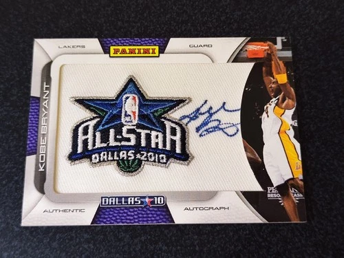 2009-10 Panini Season Update All Star Patch Auto KOBE BRYANT /49!!