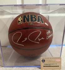 Paul Pierce Signed Basketball Boston Celtics “08 Champs” INSCRIBED Steiner COA