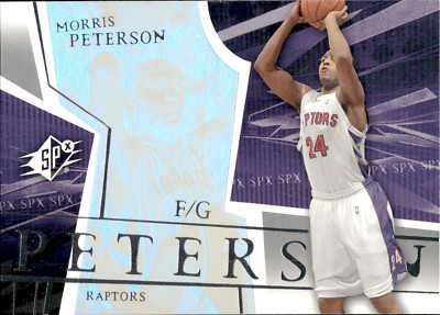 Morris Peterson - 2003-04 Upper Dekc SPx - Holo #83