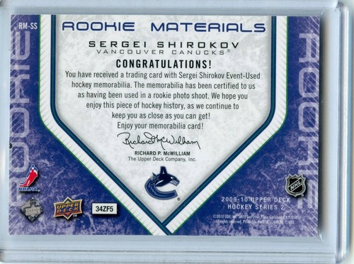 2009-10 Upper Deck Rookie Materials Pick what you need!!!!! - Picture 7 of 27