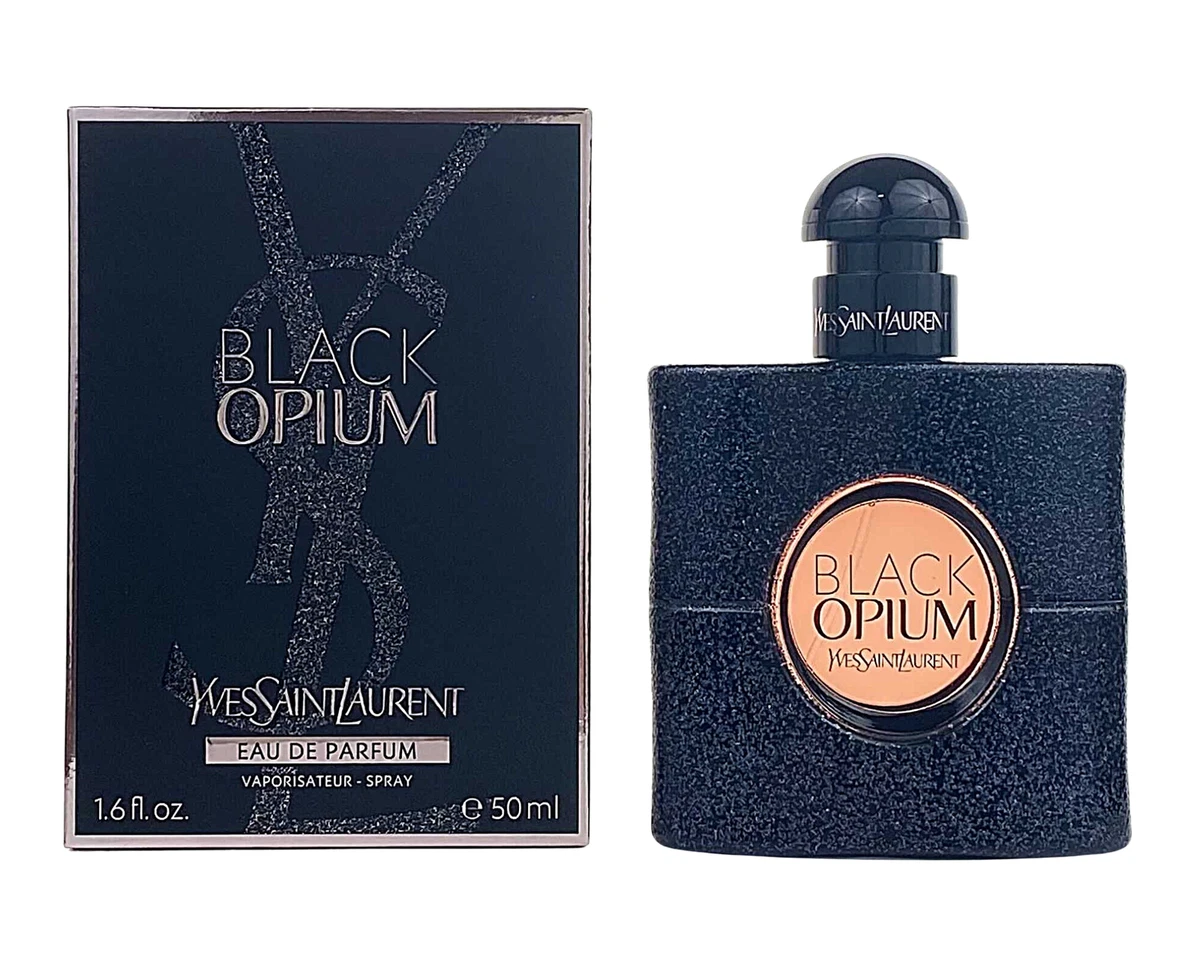 Yves Saint Laurent Black Opium Eau De Parfum for Women 1.6 oz 50