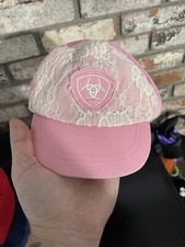 Ariat Infant Baseball Hat Cap Lid Pink Cutenew Attack