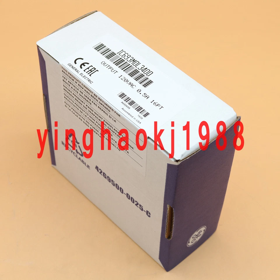 For GE Fanuc IC693MDL340D Series Module Output 120V VAC 5A 16PT NEW - Image 4 of 4