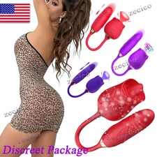 2025 New Rose Maasager -  Female Anniversary Birthday Gift Vibe Tongue Licking🔥