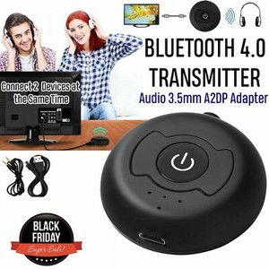 Bluetooth Audio Transmitter Wireless Stereo Sender Adapter USB For TV Speaker UK