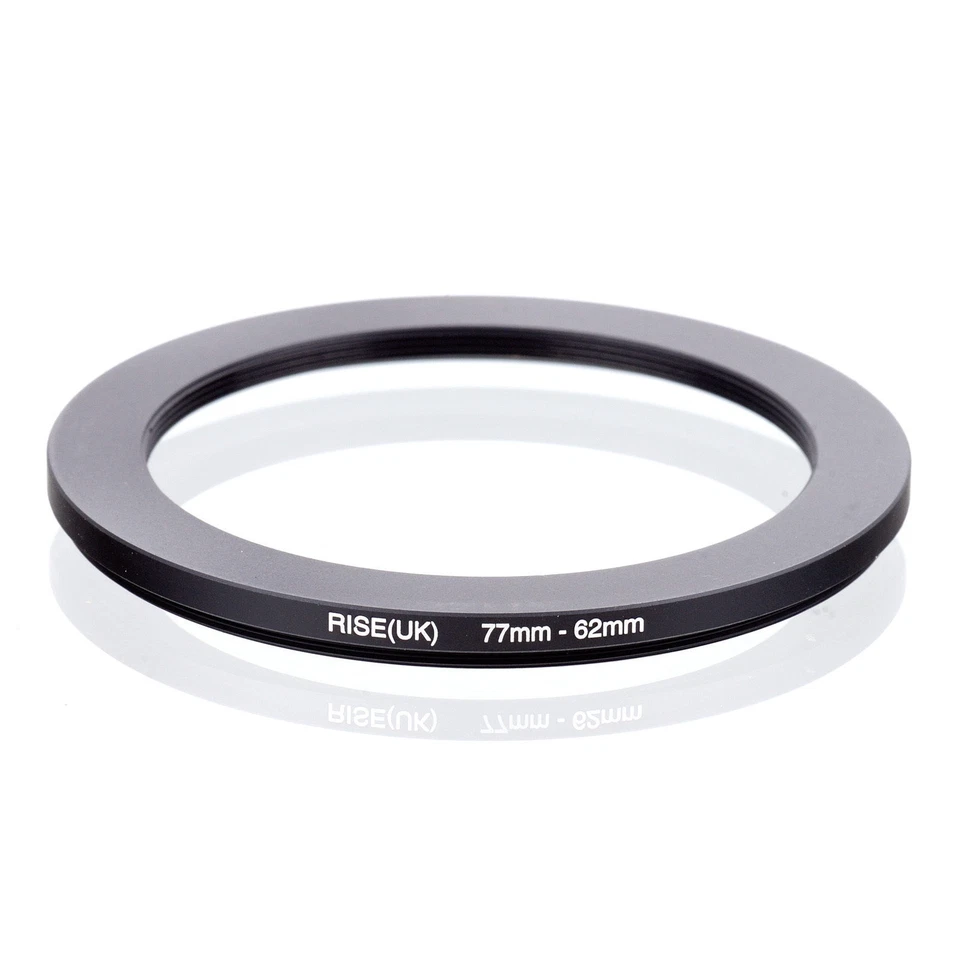 77mm-62mm 77mm to 62mm 77 - 62mm Step Down Ring Filter Adapter for Camera Lens - Image 2 of 4