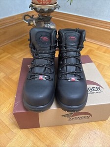 Avenger A7223 Framer CT Men’s Safety Work Boots, Black, Size 10 MED (D)