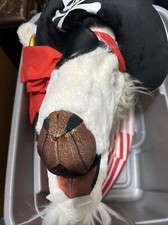 NEW Pirate Jolly Llama Mascot Costume Head Plush Halloween Mask New
