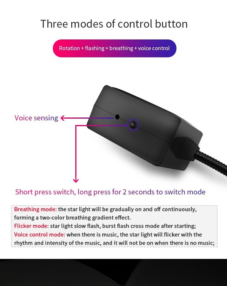 Car Interior Roof LED Star Light USB Atmosphere Jordan Car Interior Roof LED Star Light USB Atmosphere Jordan