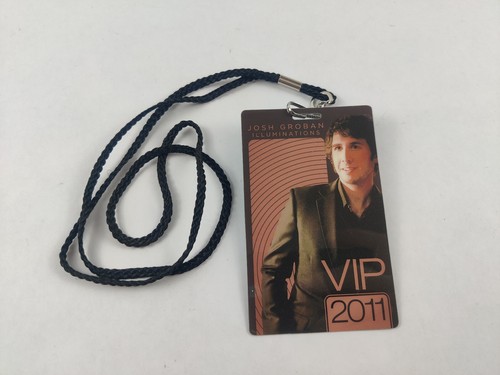 Josh Groban VIP Concert Pass 2011 Illuminations Tour mit Schlüsselband - Original - Bild 1 von 3