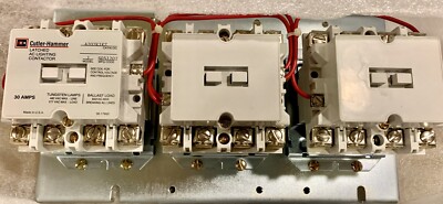 Eaton Cutler-Hammer A202K1KZ S051202 Latched AC Lighting Contactor Modl J 12Pole