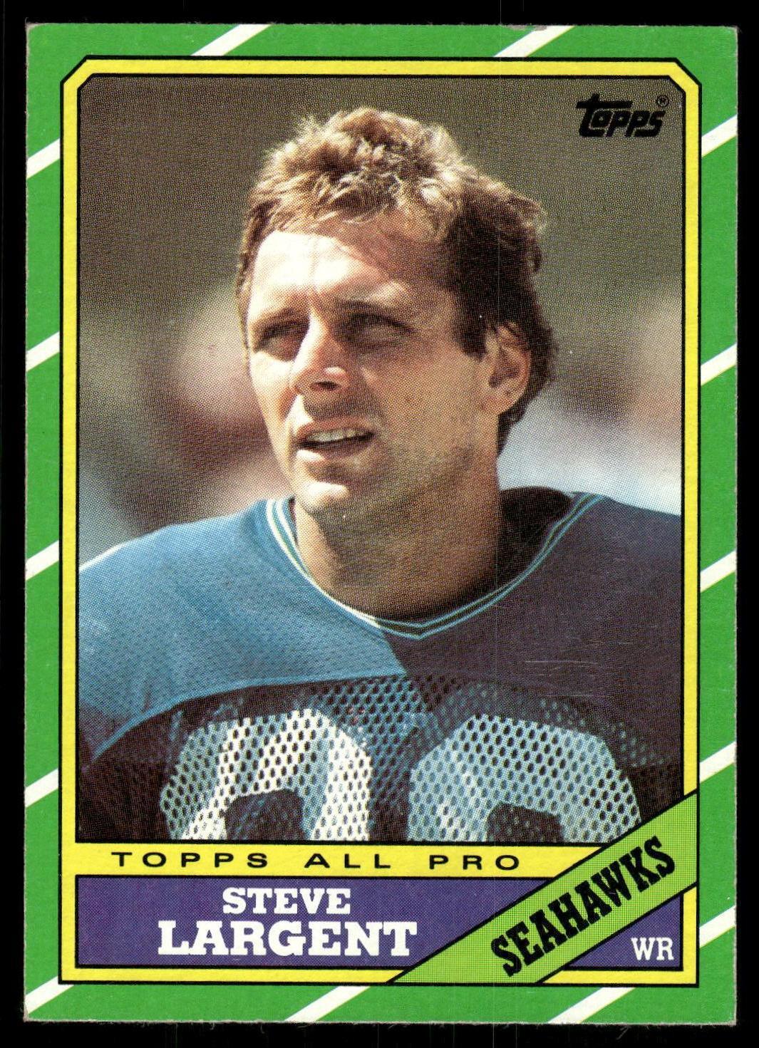 1986 Topps #203 Steve Largent