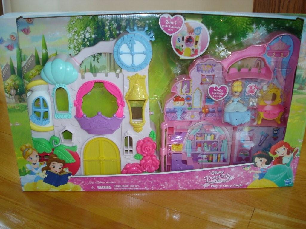 Disney Princess Little Kingdom Play n Carry Castle Cinderella