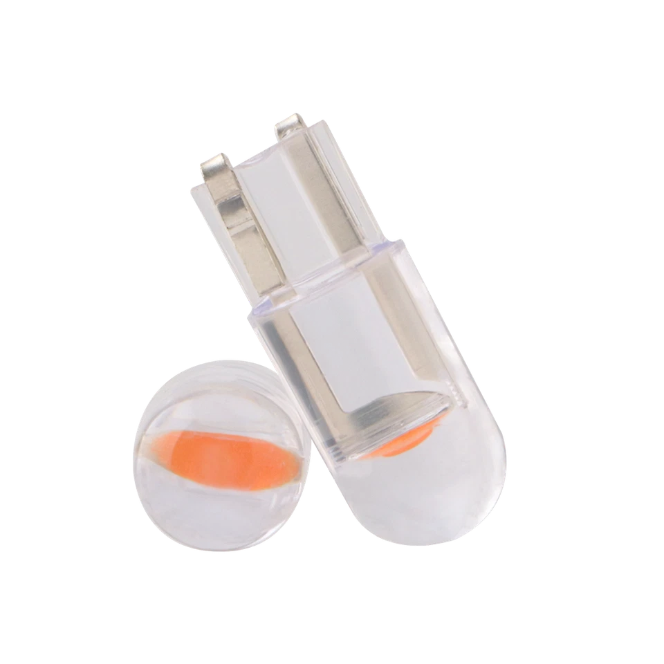 100X Glass T10 2825 168 194 F10 LED SMD 0.5W Interior Dome Map Trunk Light bulbs - Image 4 of 4